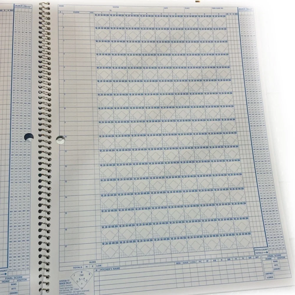 Rawlings System-17 Baseball & Softball Scorebook